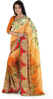 

Ridham Sarees Printed Daily Wear Handloom Chiffon Saree(Multicolor)