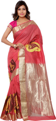 

Saara Self Design Fashion Silk Saree(Multicolor)