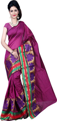 

Sanju Sarees Self Design Fashion Banarasi Silk Saree(Multicolor)
