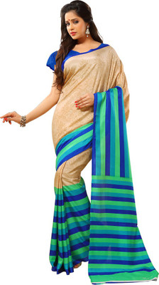 

Sunaina Printed Fashion Art Silk Saree(Multicolor)