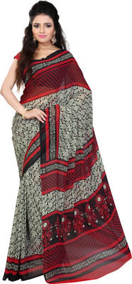 

Khushali Self Design, Printed Fashion Georgette Saree(Multicolor)