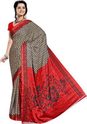 

Jiya Self Design, Printed Fashion Jacquard Saree(Multicolor)