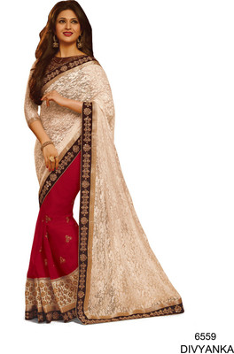 

Ridham Sarees Self Design Fashion Net Saree(Multicolor)
