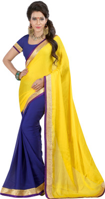 

Gunjan Creations Self Design Fashion Nylon Saree(Pack of 2, Gold)