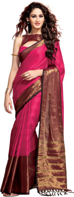 

M.S.Retail Printed Bollywood Cotton Saree(Red)