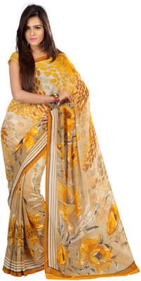 

Indian Wear Online Printed Fashion Georgette Saree(Multicolor), Multicolor74