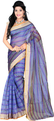 Ansu Fashion Solid Fashion Georgette Saree(Green)