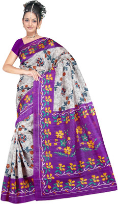 

Khushali Printed Fashion Silk Saree(Purple, Multicolor), Multicolor;purple