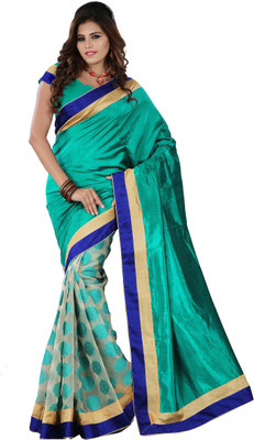 

It's Banii Woven Banarasi Handloom Banarasi Silk Saree(Blue)