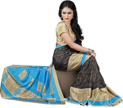 

Desi Butik Printed Fashion Crepe Saree(Multicolor)