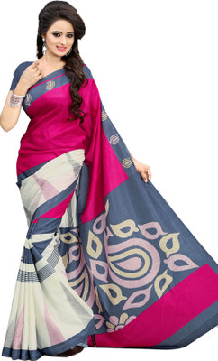 

Sunaina Printed Fashion Art Silk Saree(Multicolor)