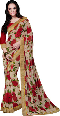 

Vishal Self Design Bollywood Georgette Saree(Multicolor)