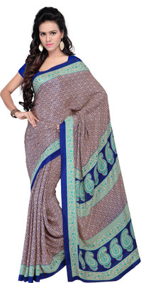 

Goodfeel Floral Print Fashion Silk Saree(Multicolor), Blue