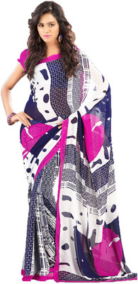 

Indian Wear Online Printed Fashion Art Silk Saree(Multicolor), Multicolor217