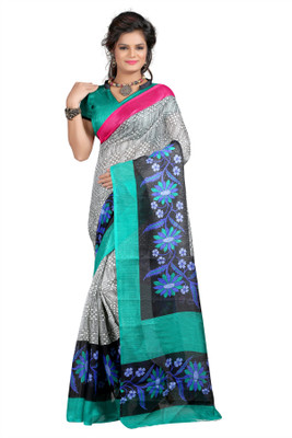 

Anushree Saree Self Design Bhagalpuri Khadi Saree(Multicolor)