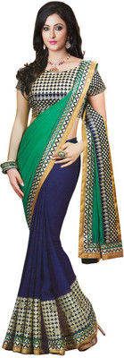 

Fashiondeal Embellished Bollywood Georgette Saree(Multicolor)