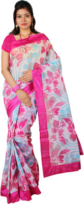 

Kanheyas Printed Daily Wear Handloom Cotton Saree(Multicolor)
