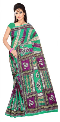 

Hi-Choice Self Design Daily Wear Cotton Saree(Multicolor)