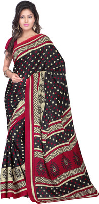 

Goodfeel Polka Print Fashion Art Silk Saree(Multicolor), Black;cream;maroon;red