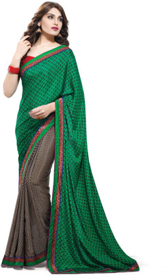 

Ridham Sarees Printed Fashion Georgette Saree(Multicolor)