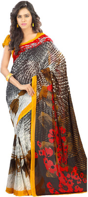 

Party Wear Dresses Printed Fashion Art Silk Saree(Multicolor), Multicolor219