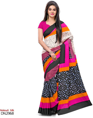 

Sunaina Printed Bhagalpuri Art Silk Saree(Multicolor)