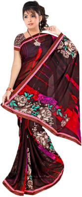 

Indian Wear Online Printed Fashion Georgette Saree(Multicolor)