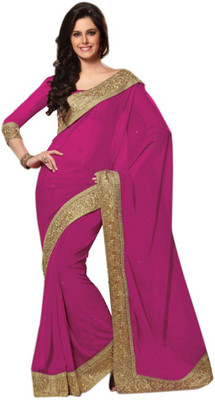 

Party Wear Dresses Printed Fashion Pure Chiffon Saree(Multicolor), Multicolor369