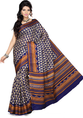 

Ishin Printed Fashion Silk Saree(Multicolor), Multicolour