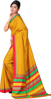 

Sunaina Printed Fashion Silk Cotton Blend Saree(Multicolor)
