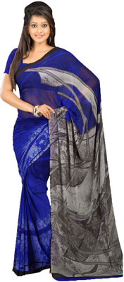 

Party Wear Dresses Printed Fashion Art Silk Saree(Multicolor), Multicolor158