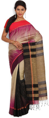 

Kasturi-B Swadeshi Karigari Woven Daily Wear Cotton Saree(Multicolor), Multicolour