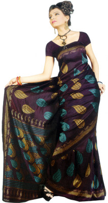 Sunaina Printed Fashion Art Silk Saree(Multicolor)