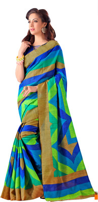 

Gugaliya Self Design Bollywood Art Silk Saree(Multicolor)