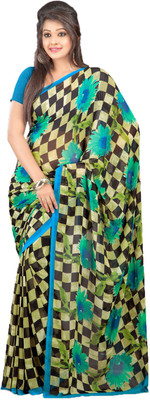 

Indian Wear Online Printed Fashion Art Silk Saree(Multicolor), Multicolor156