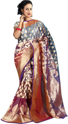 

Hawai Self Design Fashion Georgette Saree(Multicolor), Grey