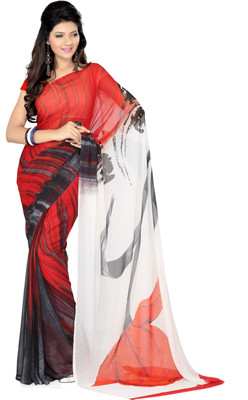 

Ishin Printed Fashion Georgette Saree(Multicolor)