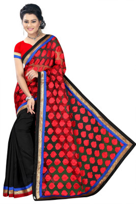 

Weavedeal Embellished, Self Design Banarasi Banarasi Silk Saree(Green)