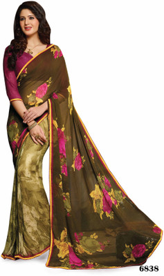 

Ridham Sarees Printed Daily Wear Chiffon Saree(Multicolor)