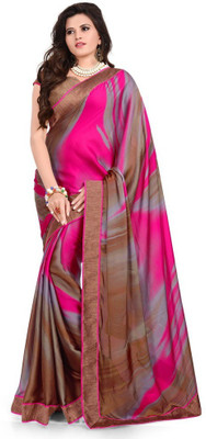 

Desi Look Self Design Bollywood Georgette Saree(Pink)