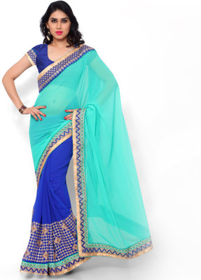 

Sunaina Printed Mysore Art Silk Saree(Multicolor)