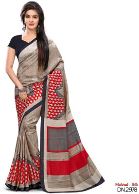 

Sunaina Printed Bhagalpuri Art Silk Saree(Multicolor)