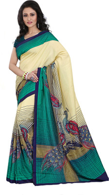 

Gugaliya Printed Fashion Art Silk Saree(Multicolor)