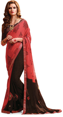 

Ridham Sarees Printed Fashion Georgette Saree(Multicolor)