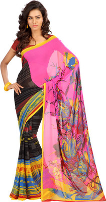 

Indian Wear Online Printed Fashion Art Silk Saree(Multicolor), Multicolor362