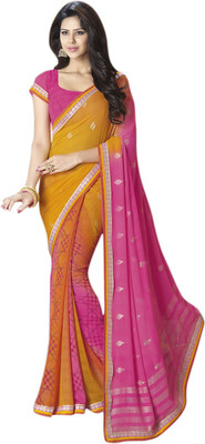 

Vishal Printed Fashion Chiffon Saree(Multicolor)