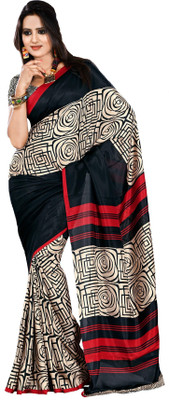 

Gugaliya Printed Fashion Art Silk Saree(Multicolor)