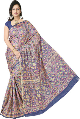 

JagannathSaree Printed Daily Wear Synthetic Saree(Multicolor)