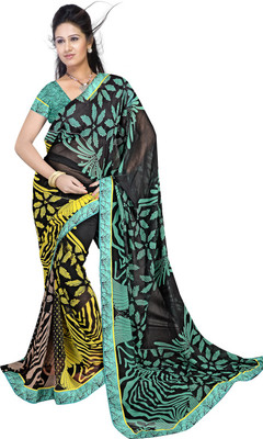 

Khushali Printed Fashion Georgette Saree(Multicolor)