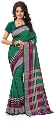 

Design Willa Printed Bollywood Silk Cotton Blend Saree(Multicolor